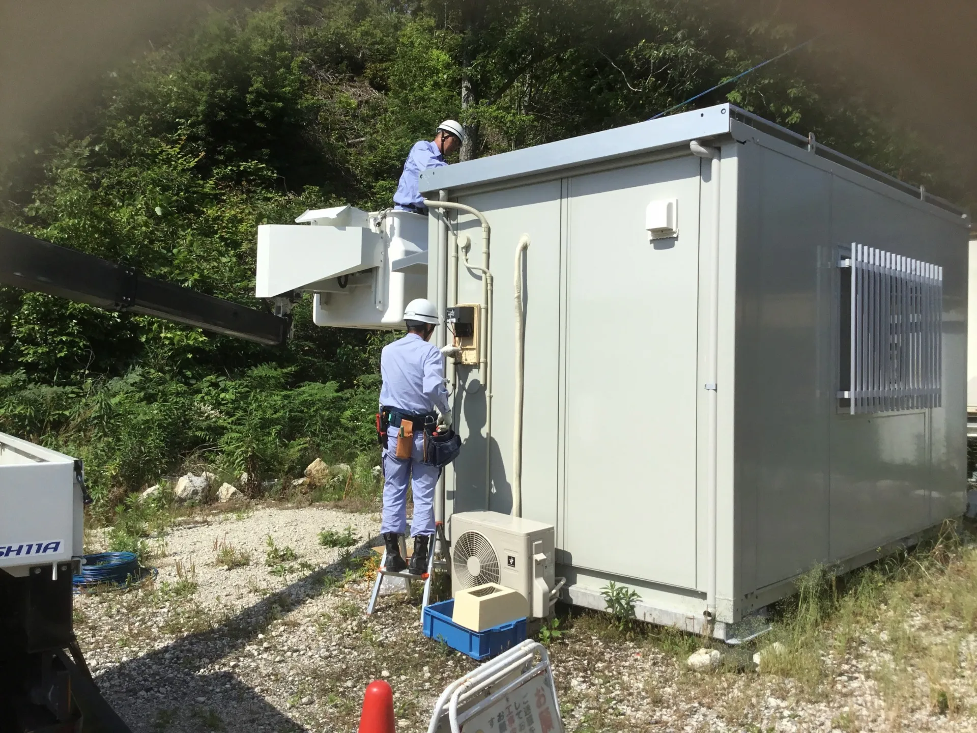 豊田市コンテナハウス事務所